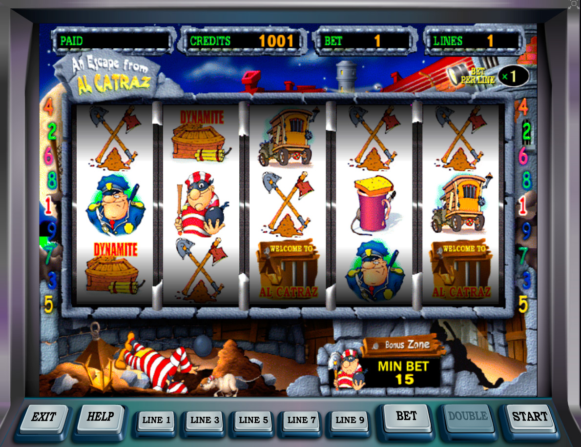 Алькатрас игровой автомат симуляторы игровых автоматов на деньги sarov hc