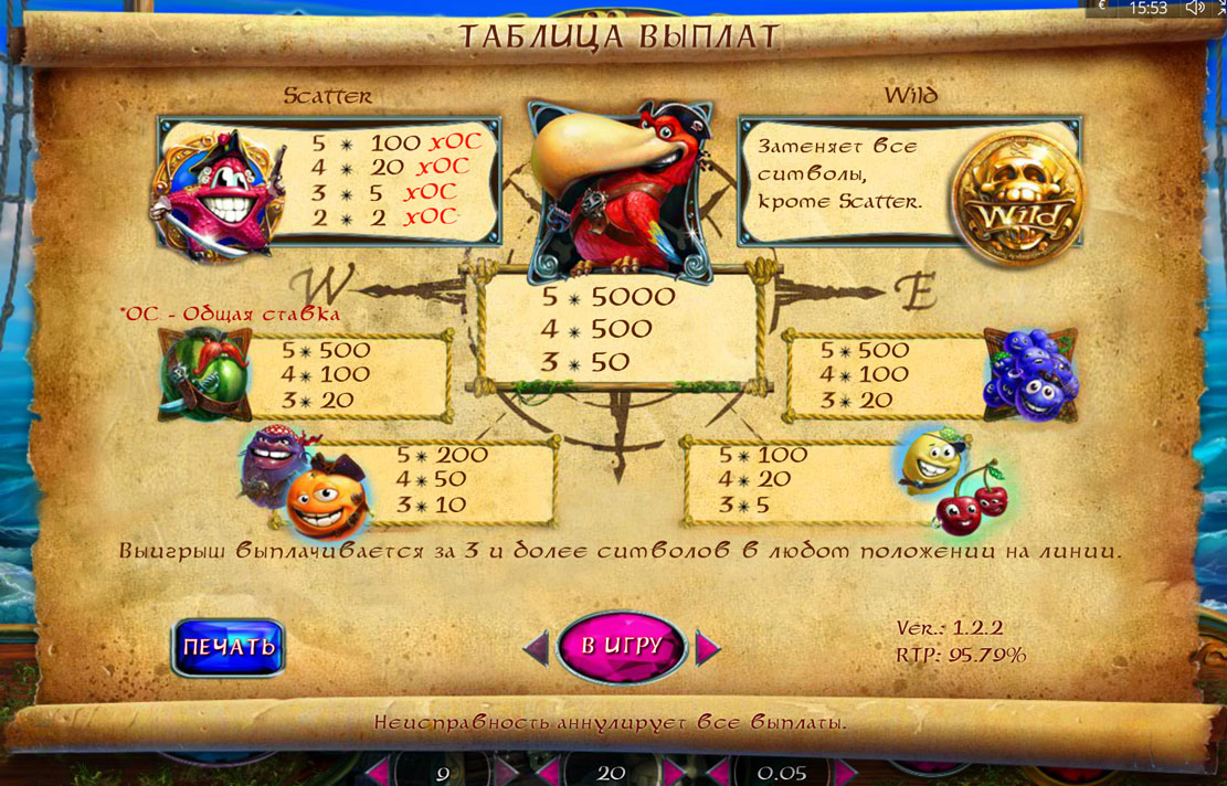 Lucky pirates игровой автомат https 1xslot casino